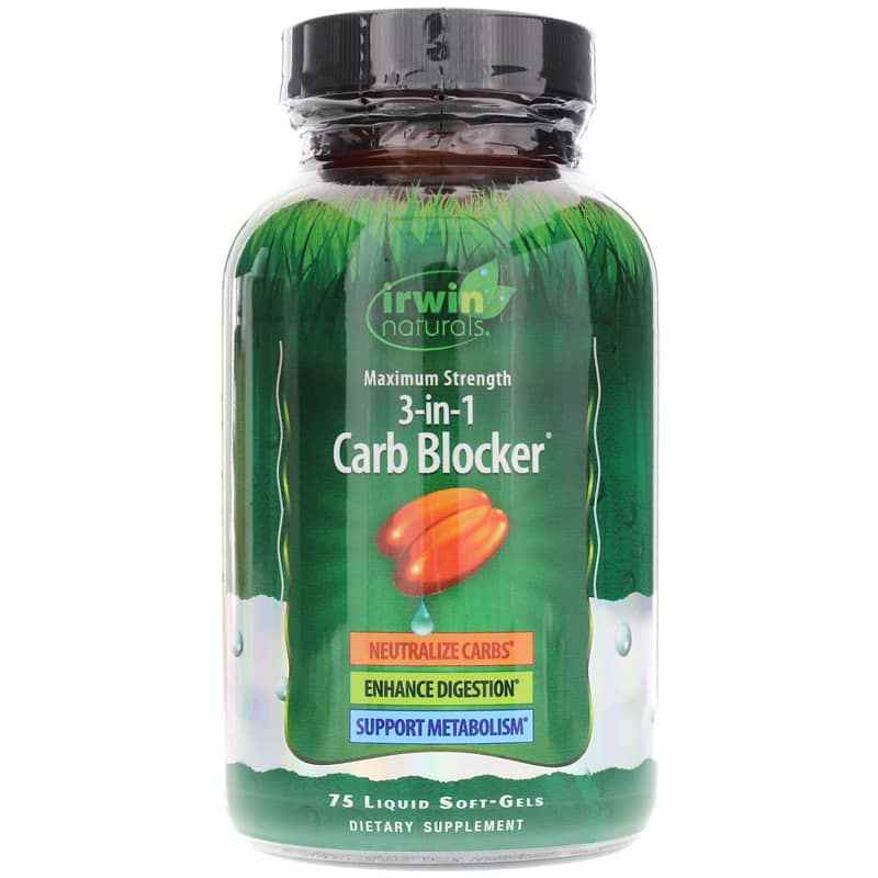 3in1 Carb Blocker, Irwin Naturals